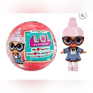 NWT L.O.L surprise MGA cares we love teachers mystery pack ball